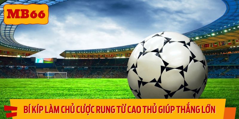 Bí kíp làm chủ cược rung từ cao thủ giúp thắng lớn