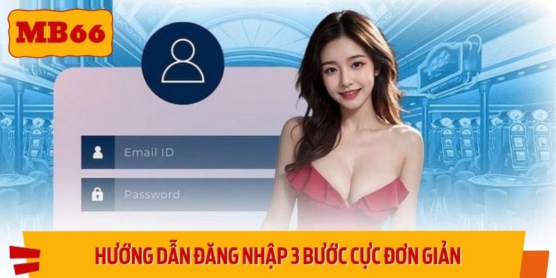 Hướng dẫn đăng nhập 3 bước cực đơn giản