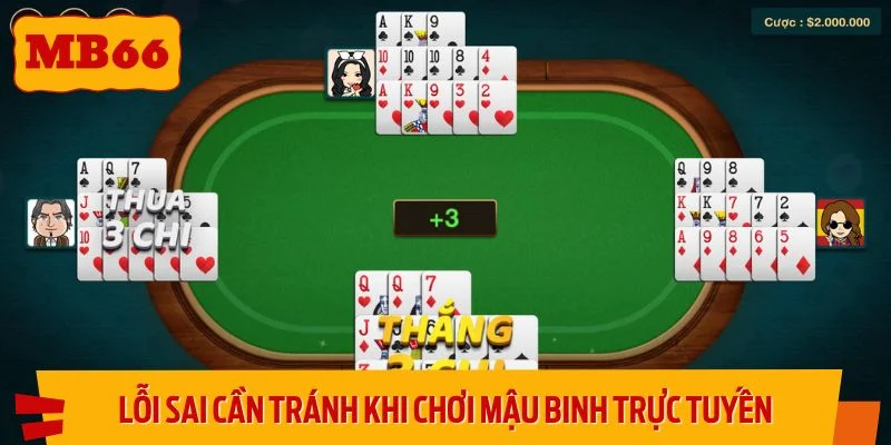 3 lỗi không được mắc phải trong vào bàn game